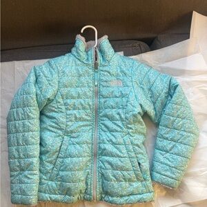 The North Face Kids Teal Puffer Jacket